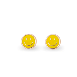 Dormilona Carita Feliz Kids Oro 14K Sol de Oro Joyeria